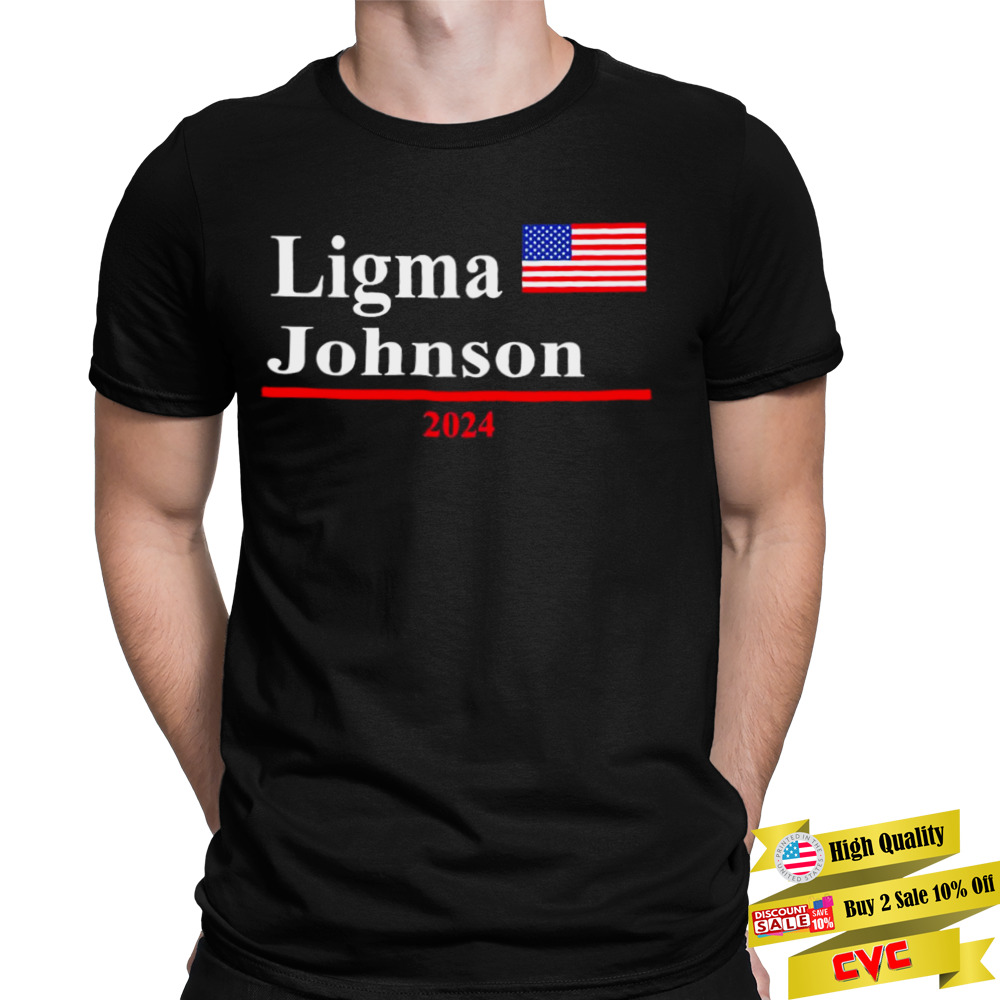 Ligma Johnson 2024 Parody American flag shirt 1 Unisex Tee