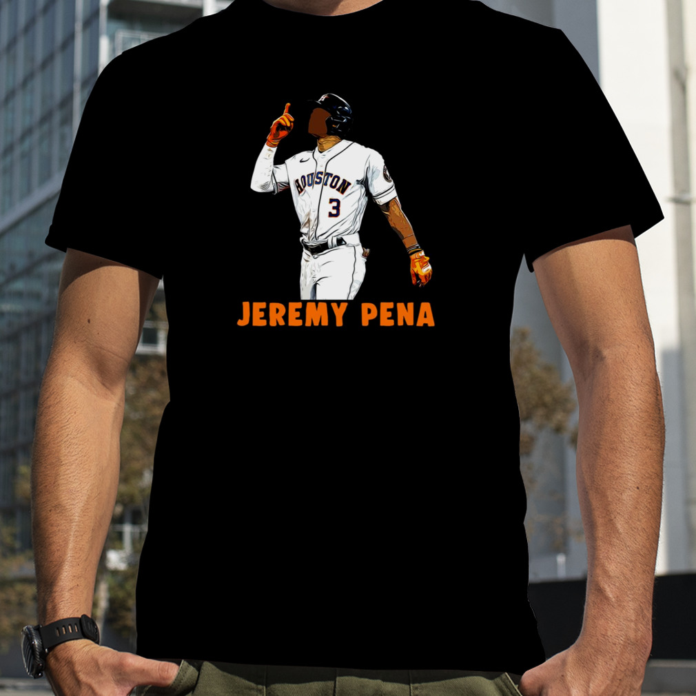Number 3 Jeremy Pena Celebration Houston Astros Unisex T-Shirt – Teepital –  Everyday New Aesthetic Designs