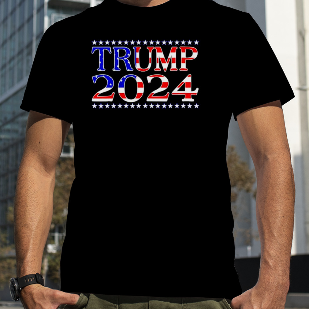 america flag Trump 2024 shirt