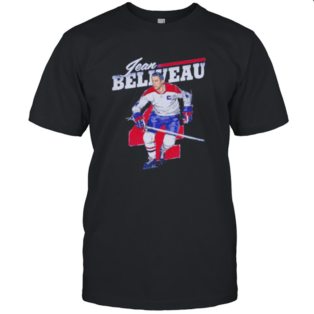 jean Beliveau Montreal Canadiens former player shirt