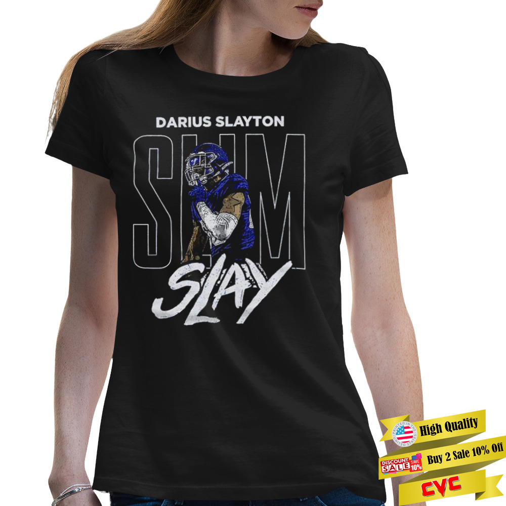 Darius Slayton New York G Slim Slay shirt 2 Premium Ladies Tee