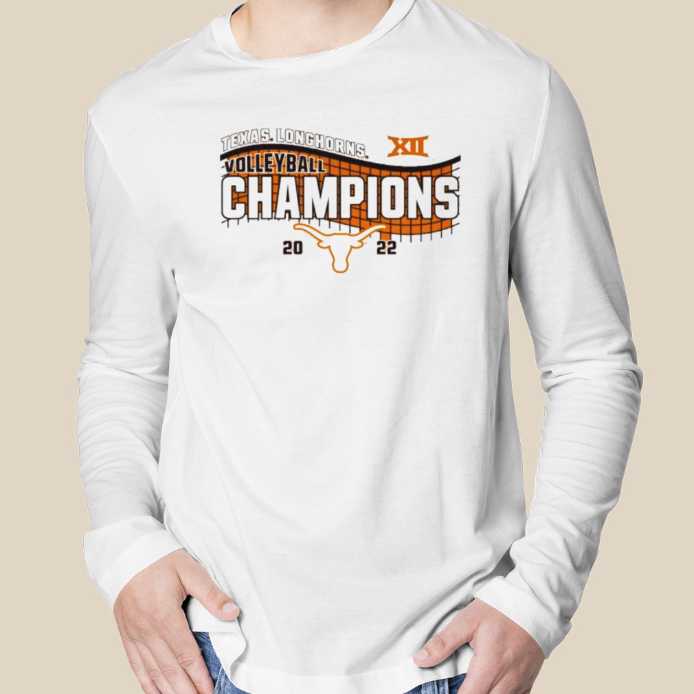 Texas Longhorns Blue 84 2022 Big 12 Women's Volleyball Conference Champions  Locker Room T-Shirt - Texas Orange