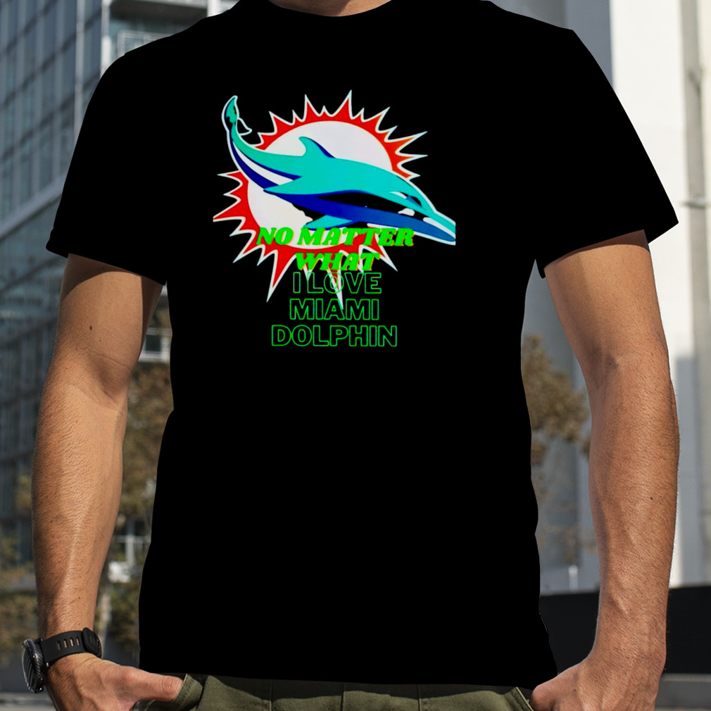 black miami dolphins shirt