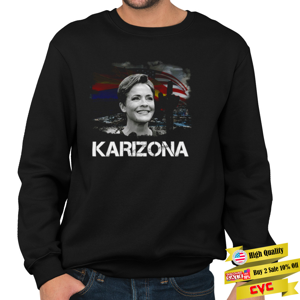 Portrait Of Karizona Kari Lake shirt 5 Unisex Crewneck Sweatshirt