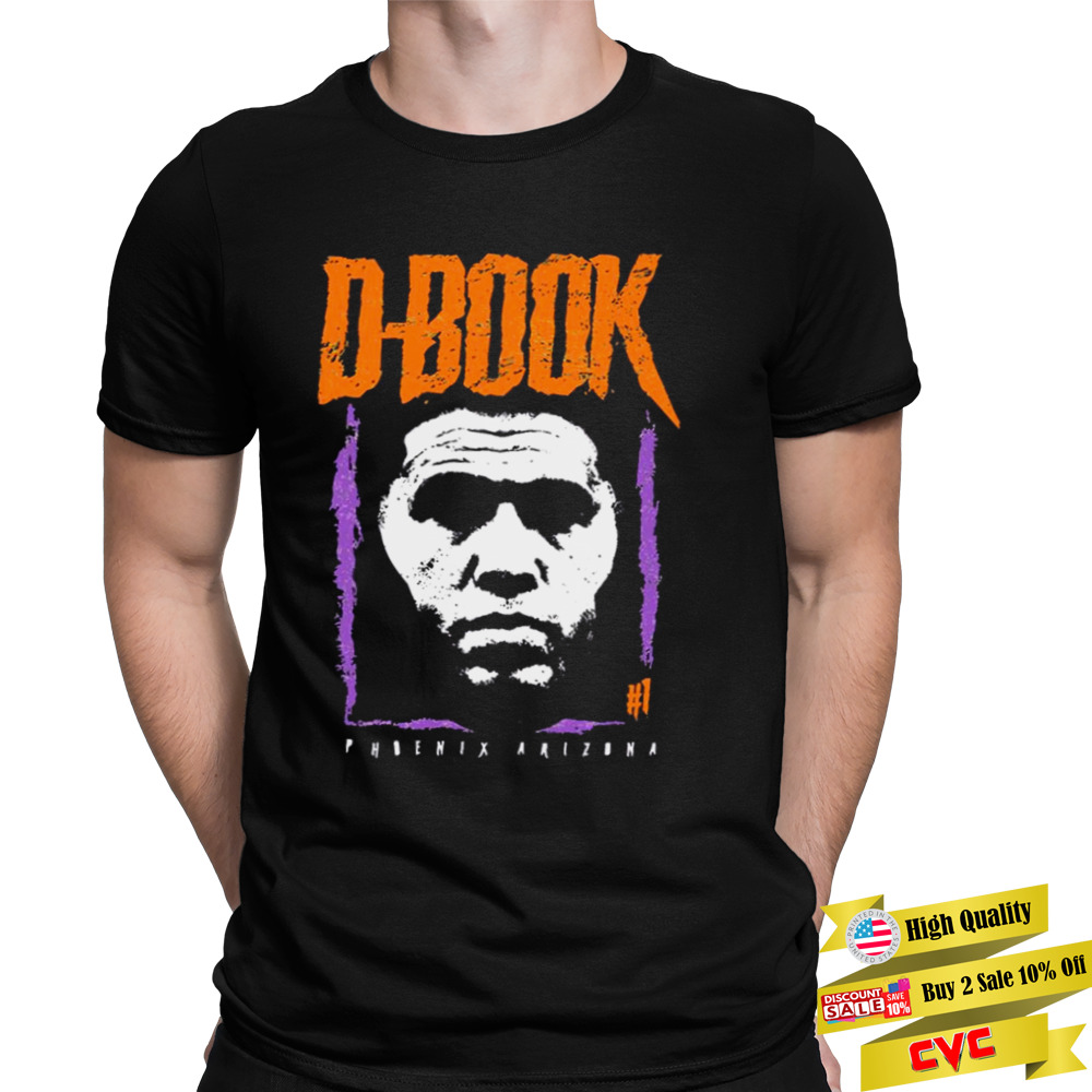 Purple And Orange Art Devin Booker Basketball shirt 1 Unisex Tee
