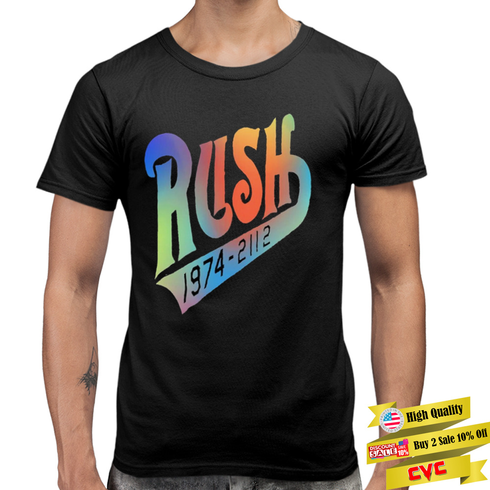 Rainbow Is Color Rush 1974-2112 shirt 3 Premium Men Tee