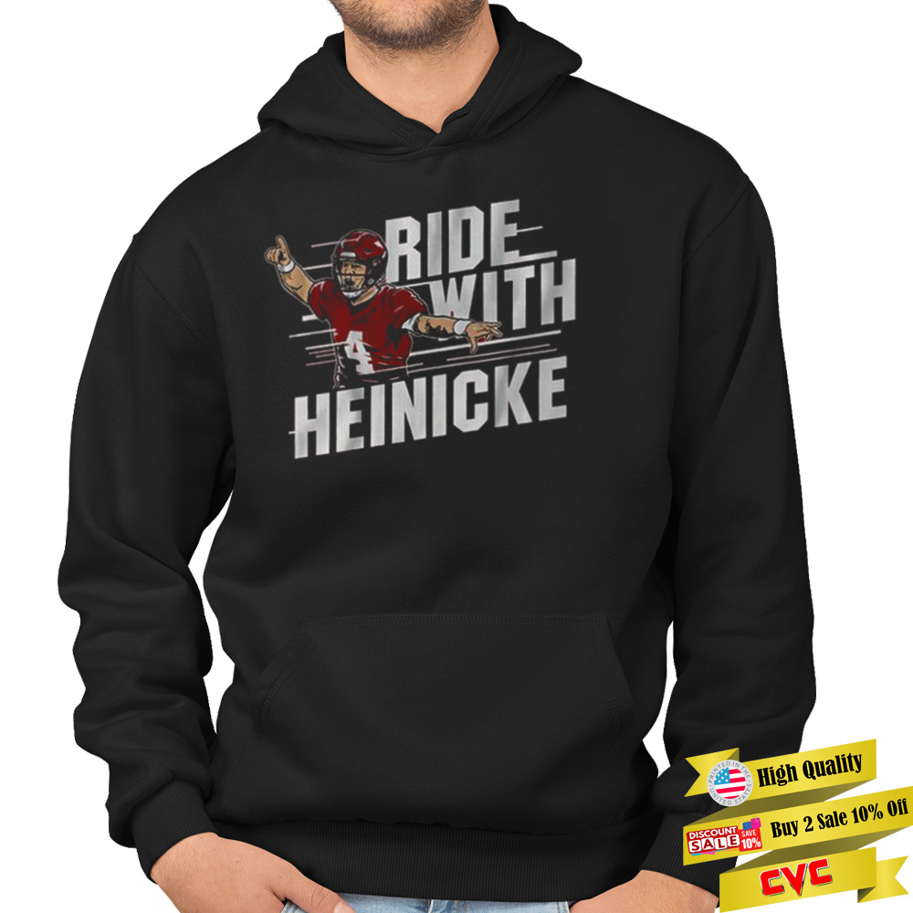 Ride With Taylor Heinicke Washington T-Shirt 4 Hoodie