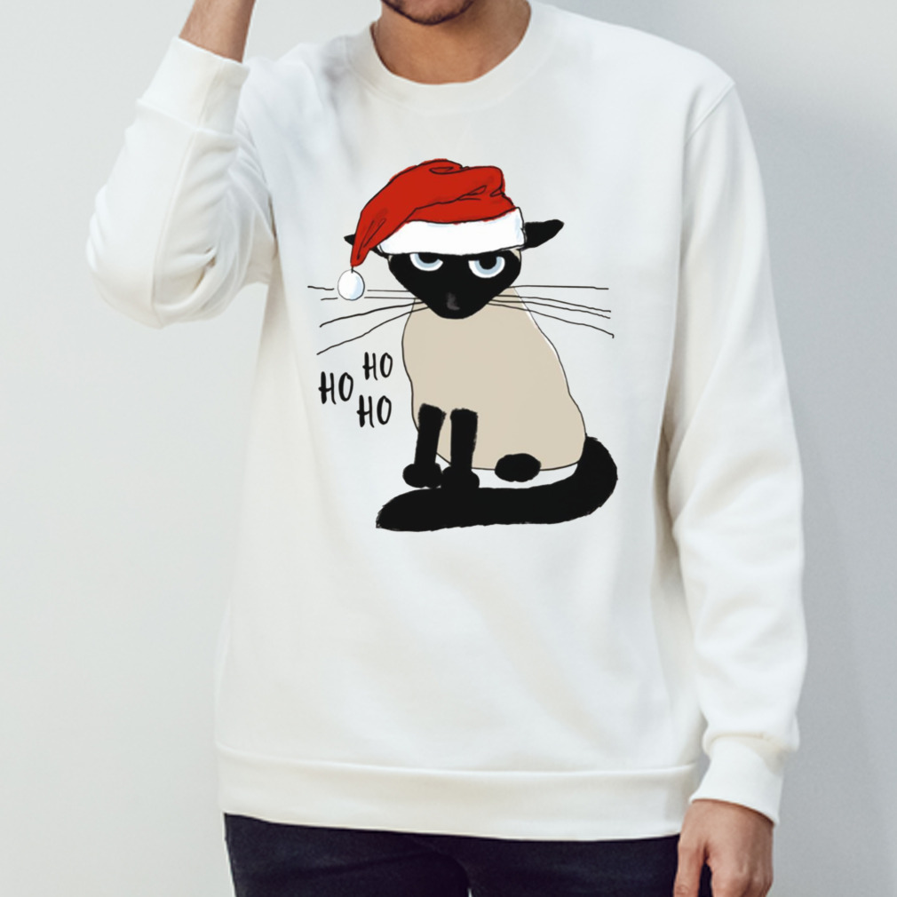 holiday cat shirt