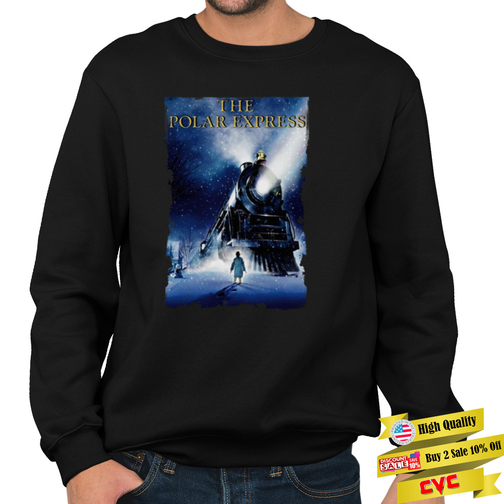 The Po Lar Expre Ss Train Christmas shirt 5 Unisex Crewneck Sweatshirt