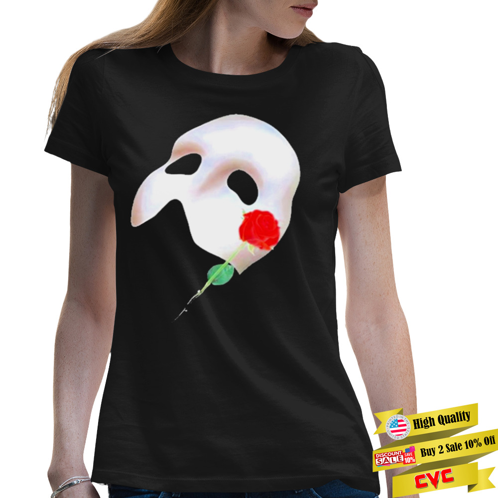 The mask the phantom of the opera broadway T-shirt 2 Premium Ladies Tee