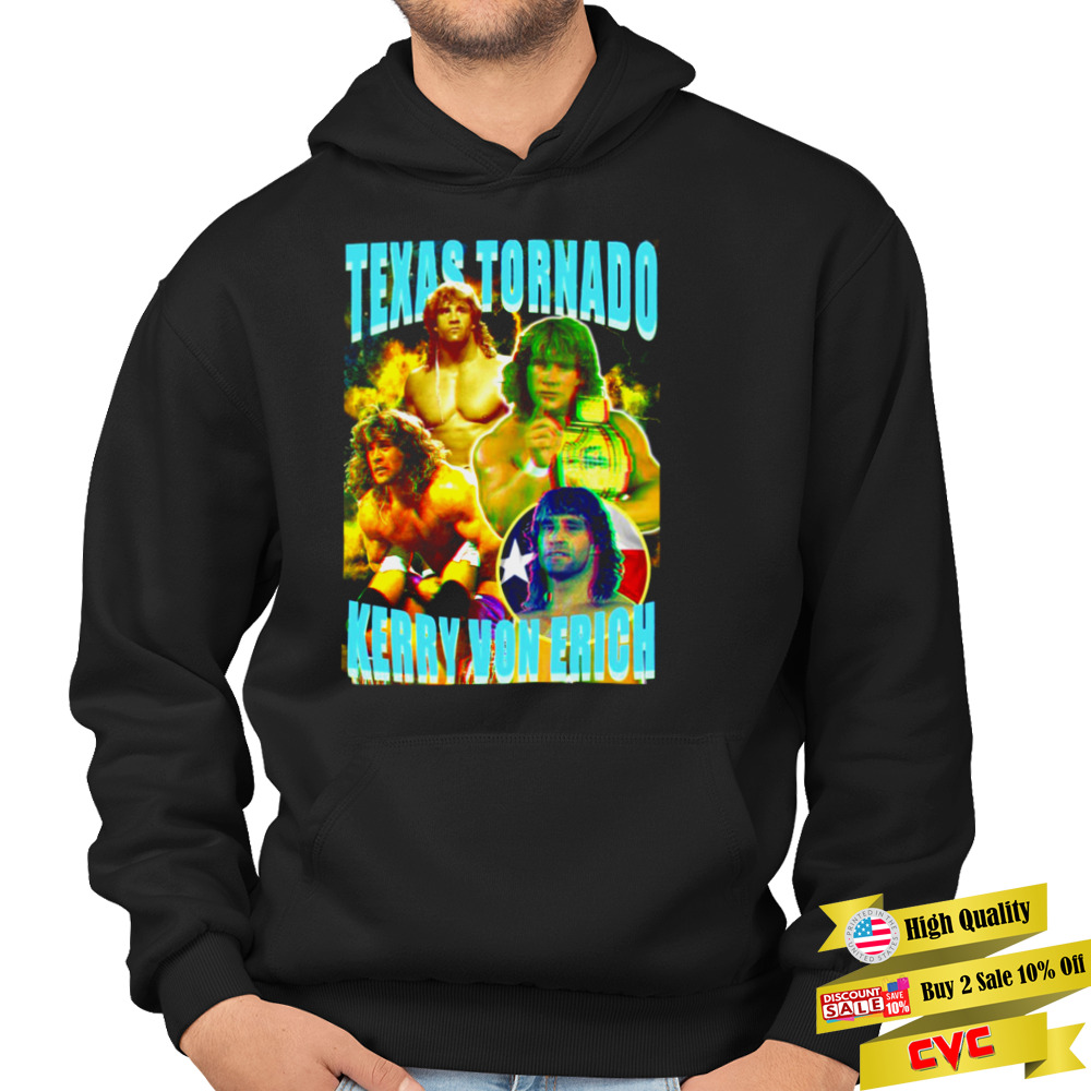 Tornado Von Erich Bootleg shirt 4 Hoodie