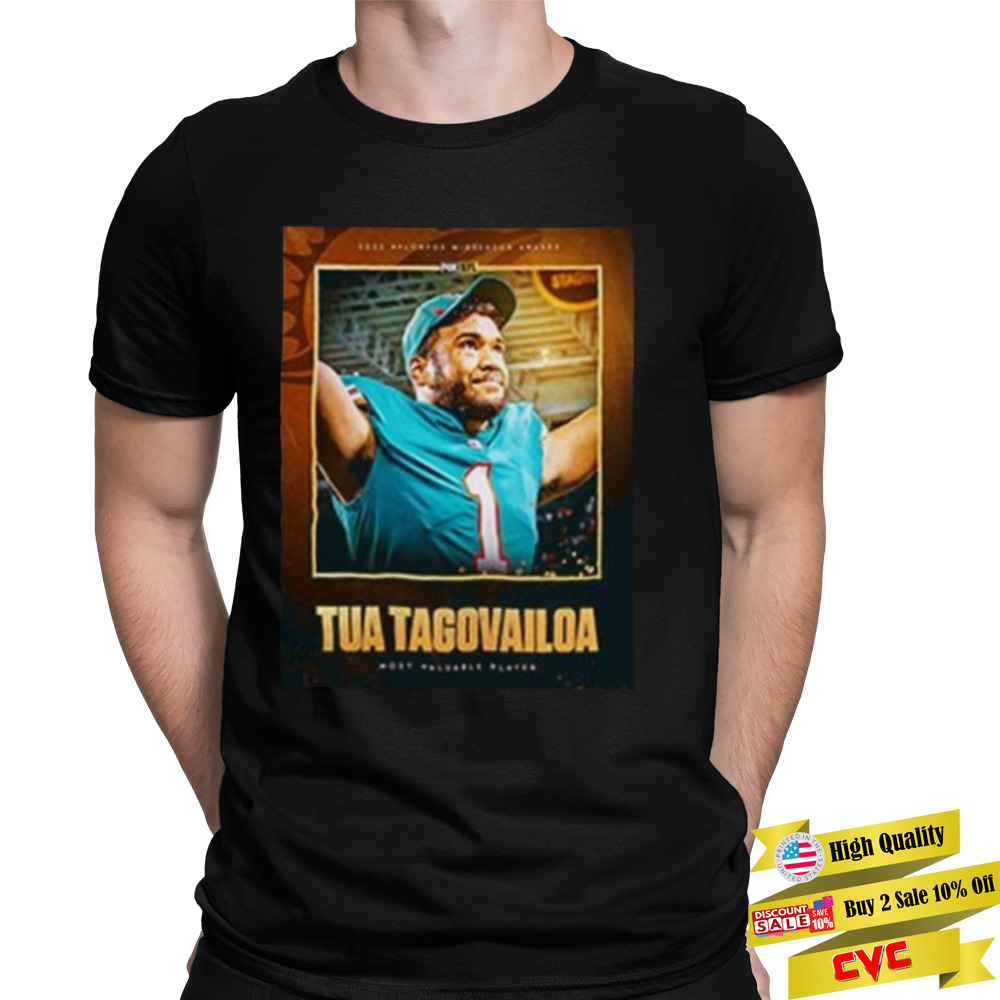 Tua tagovailoa mvp 2022 nfl on fox midseason awards shirt 1 Unisex Tee