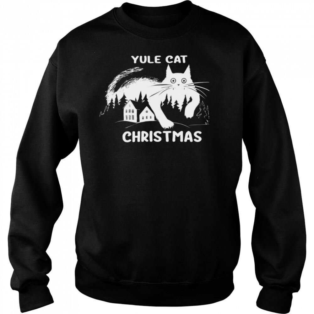 Adorable Yule Cats Christmas Cats First Christmas shirt 2 Sweat shirts