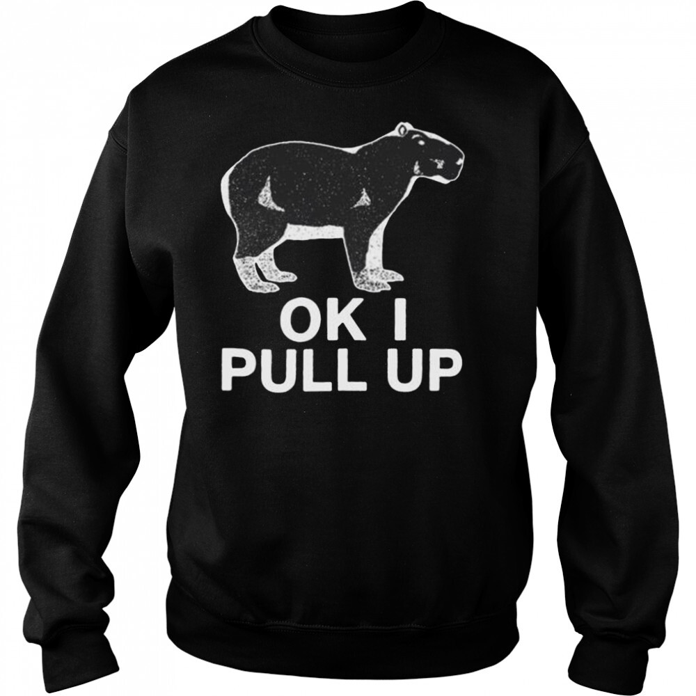 Capybaraman Ok I Pull Up 2022 Shirt 2 Sweat shirts