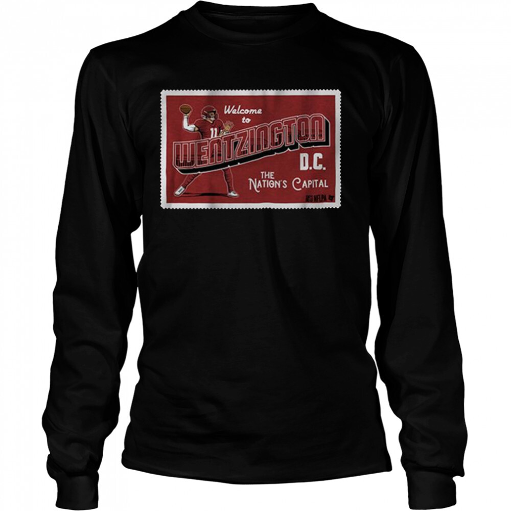 Carson Wentz Wentzington DC Shirt 3 Long Sleeved shirts