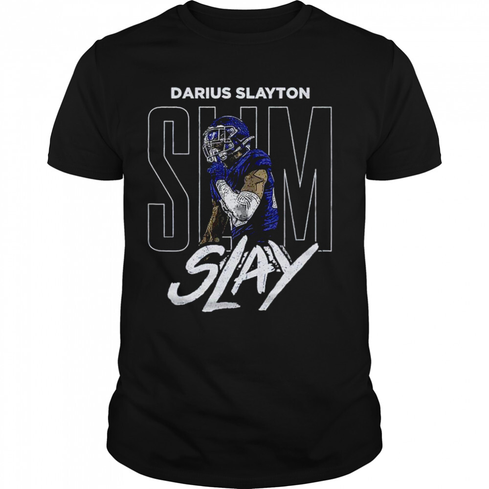 Darius Slayton New York G Slim Slay shirt 1 Unisex shirts
