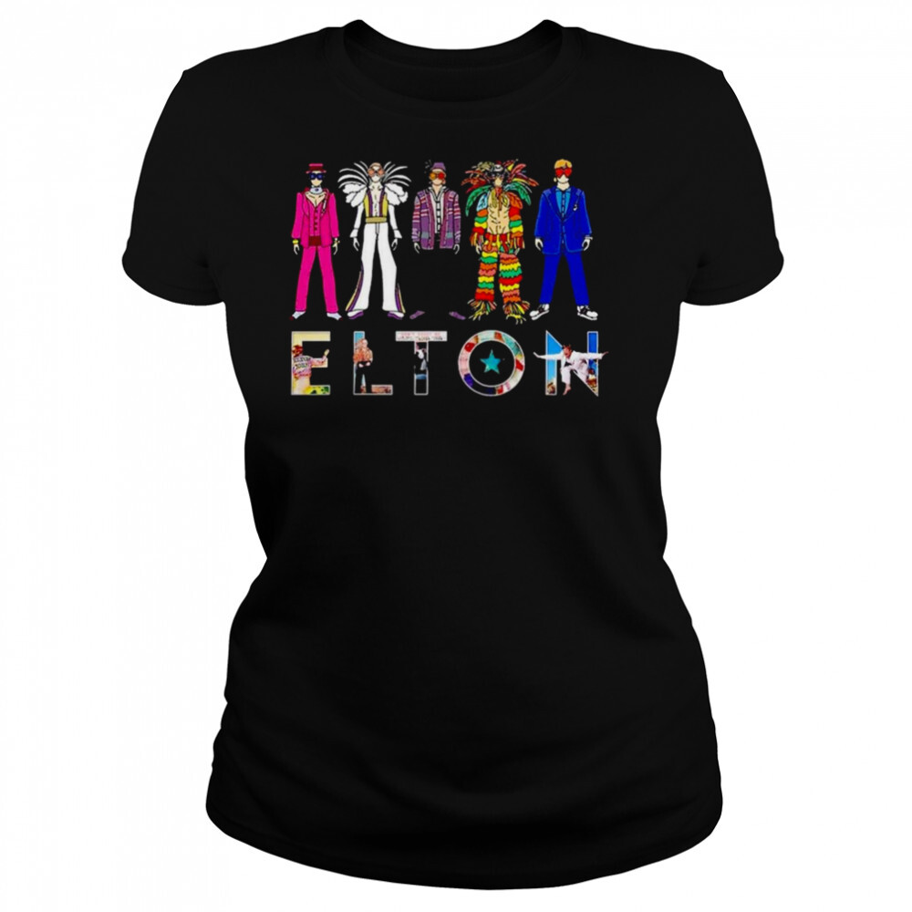 Elton John Farewell The Final Tour 2022 Shirt 4 Women's shirts