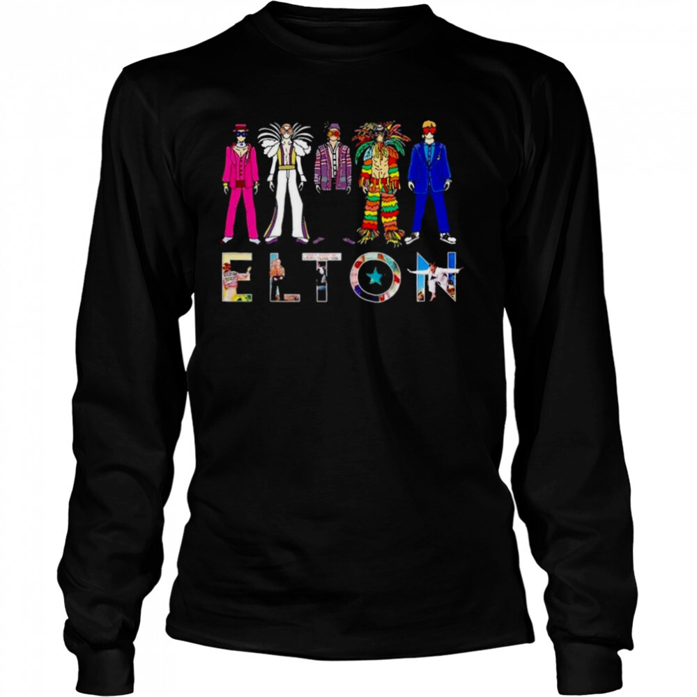 Elton John Farewell The Final Tour 2022 Shirt 3 Long Sleeved shirts