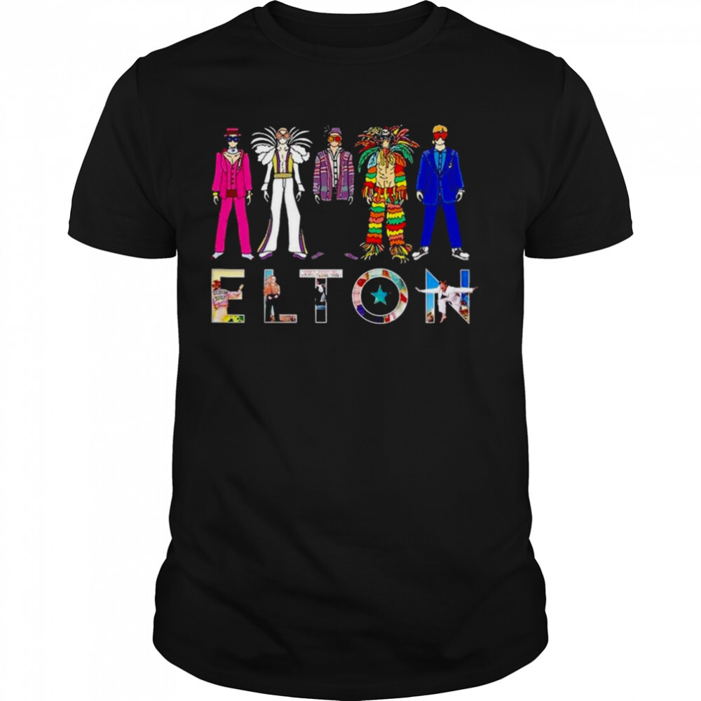 Elton John Farewell The Final Tour 2022 Shirt 1 Unisex shirts