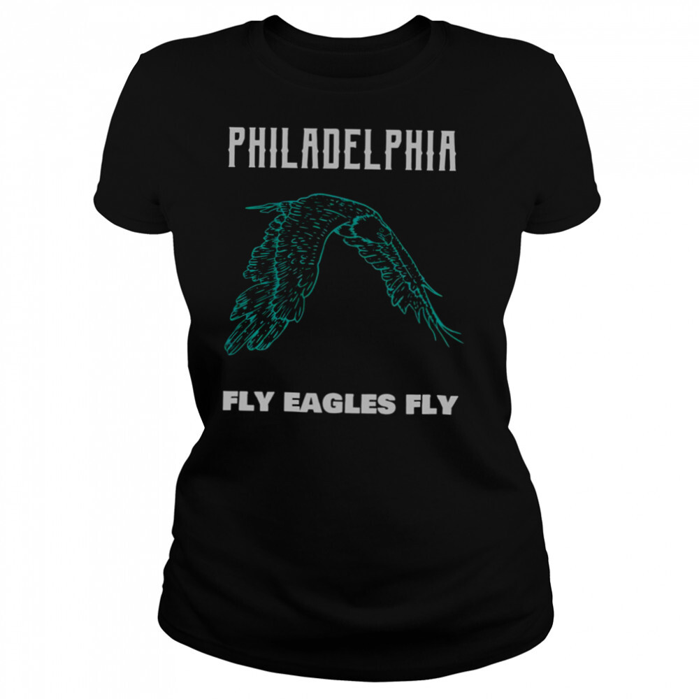 In The Sky Eagles Fly Philadelphia Football shirt 4 Women's shirts