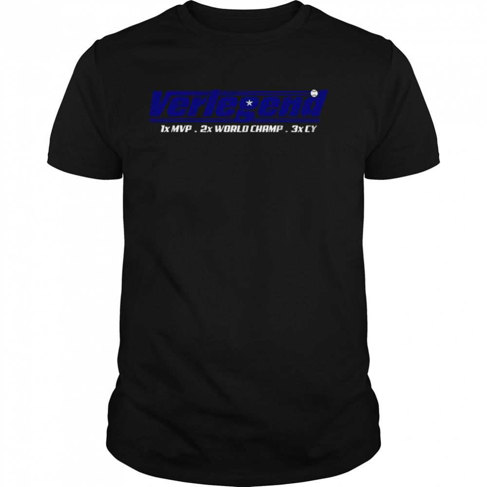 Justin Verlander Verlegend shirt 1 Unisex shirts