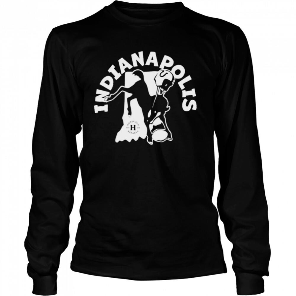 Kenny Moore wearing Indianapolis Colts shirt 3 Long Sleeved shirts