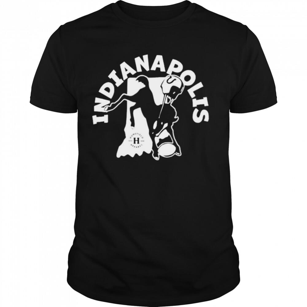 Kenny Moore wearing Indianapolis Colts shirt 1 Unisex shirts