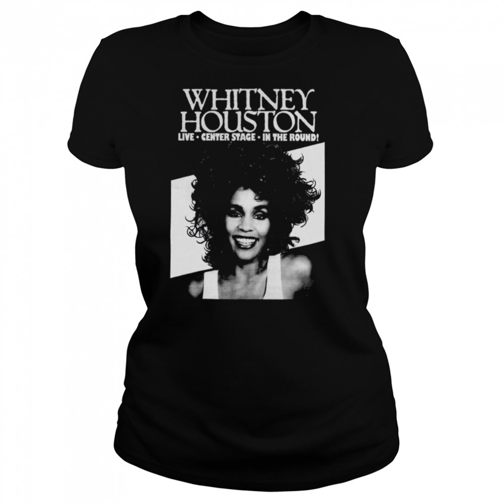 Legend Whitney Houston Vocalist Whitney Vintage shirt 4 Women's shirts