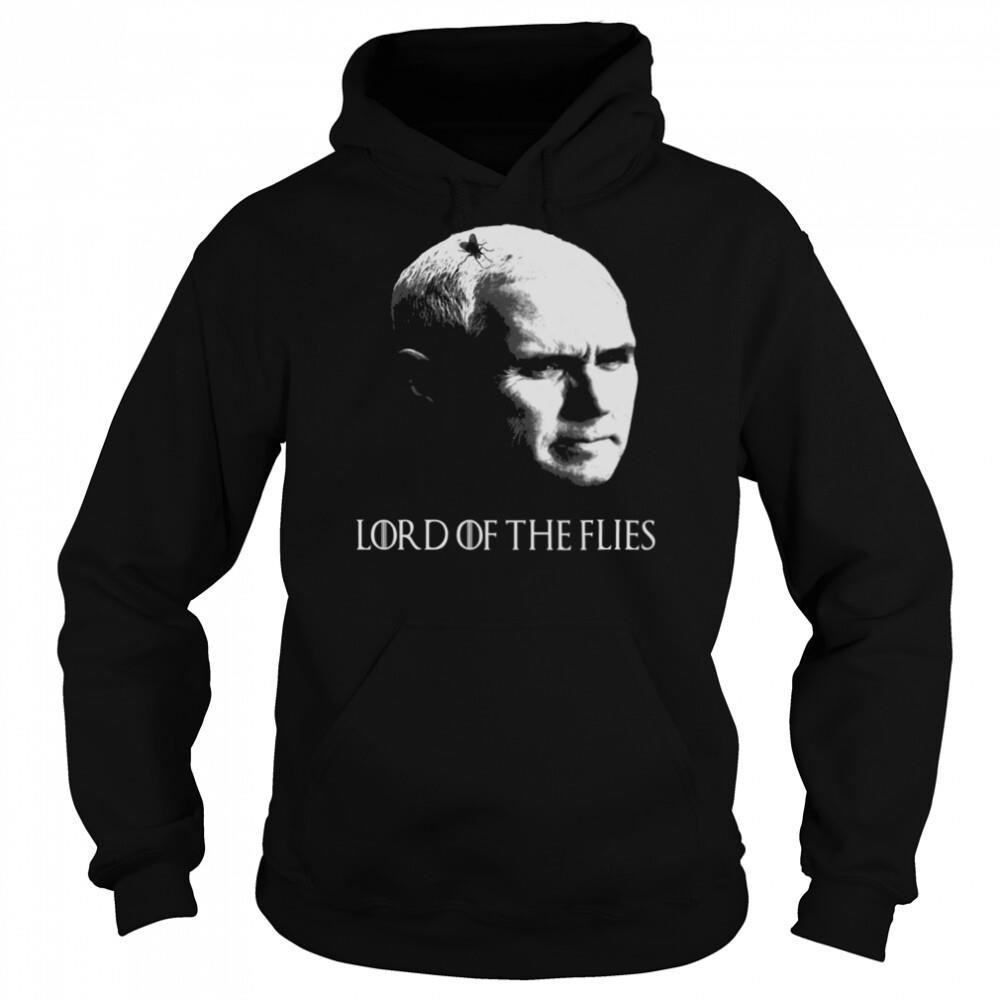 Lord Of The Flies Mike Pence Fly On Hair Funny House Of The Dragon Fonts shirt 5 Hoodie shirts