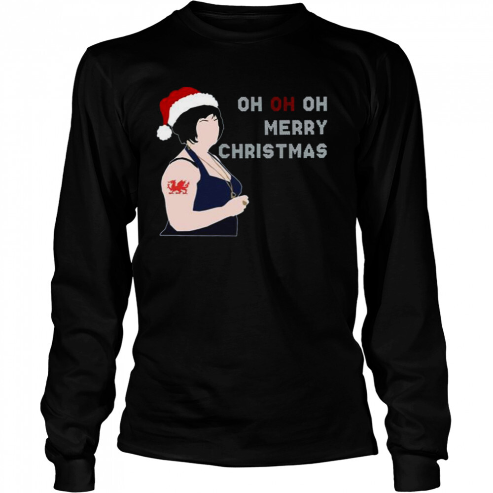 Mama Galak Oh Oh Oh Merry Christmas shirt 3 Long Sleeved shirts