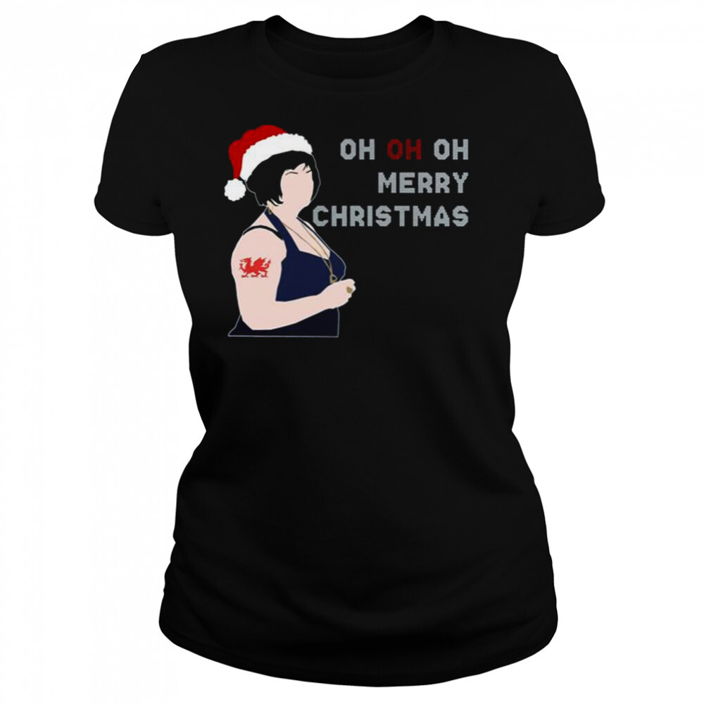 Mama Galak Oh Oh Oh Merry Christmas shirt 4 Women's shirts