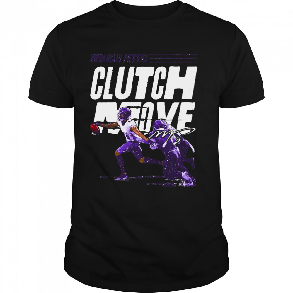 Marcus Peters Clutch Move shirt 1 Unisex shirts