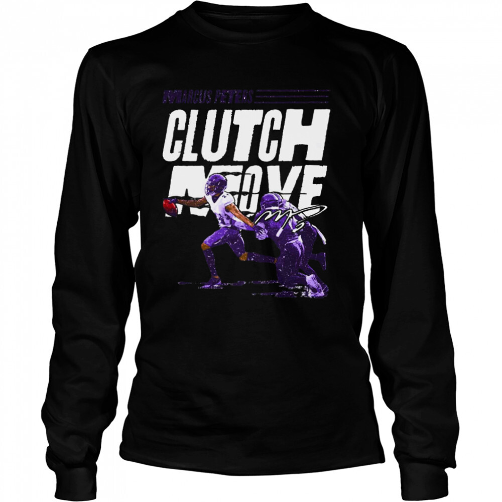 Marcus Peters Clutch Move shirt 3 Long Sleeved shirts