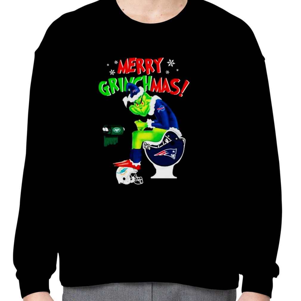 Merry Grinchmas The Grinch Buffalo Bills New England Patriots New