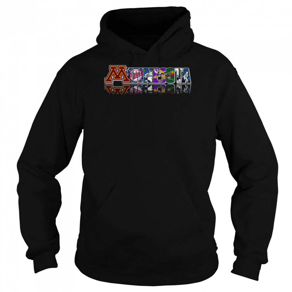Minnesota Sports team Minnesota Twins Minnesota Vikings Minnesota Timberwolves shirt 5 Hoodie shirts