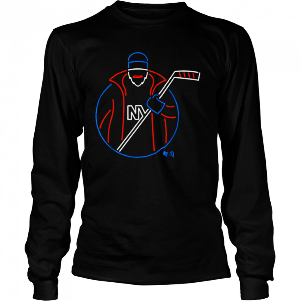 NY Long Island Fisherman Logo Neon Shirt 3 Long Sleeved shirts