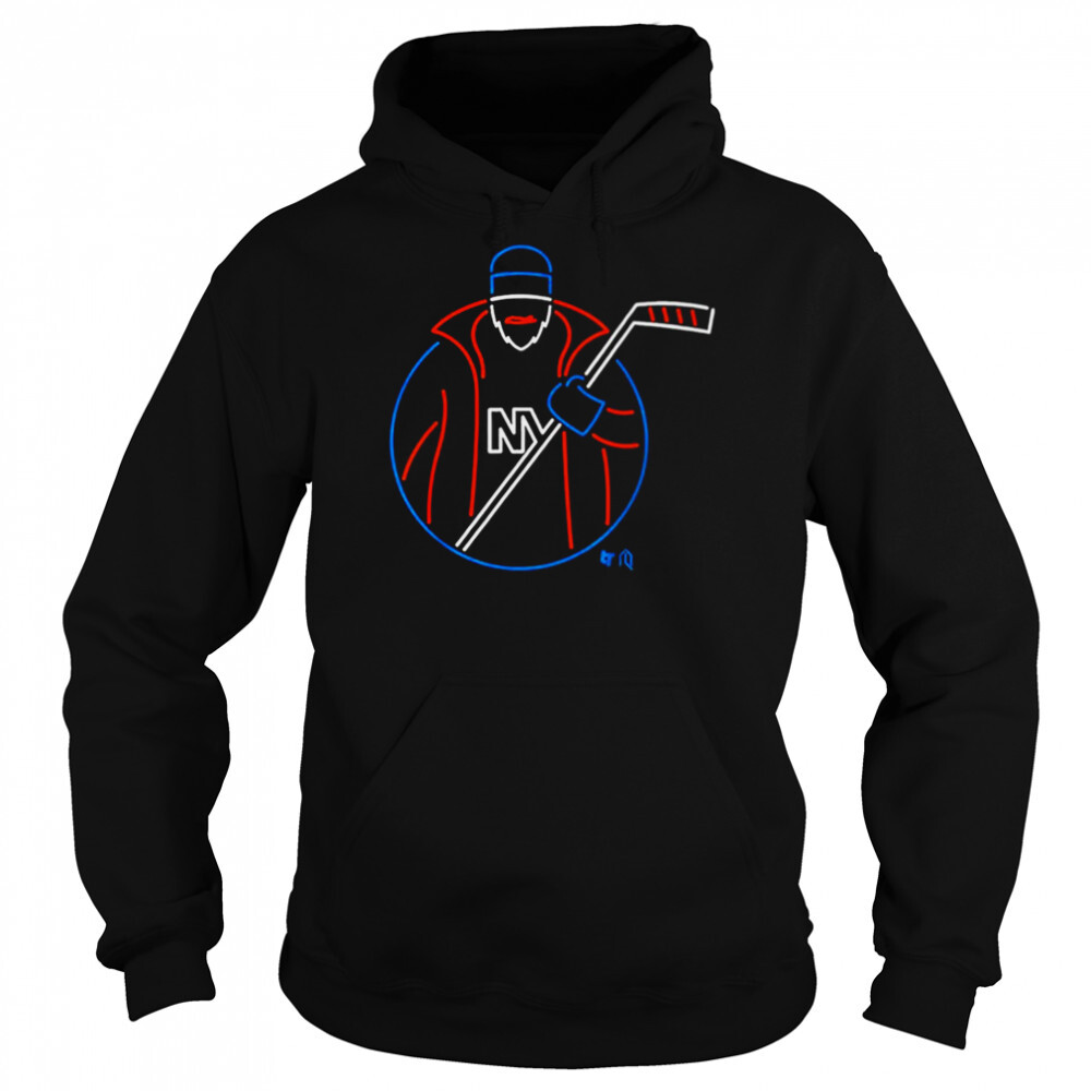 NY Long Island Fisherman Logo Neon Shirt 5 Hoodie shirts