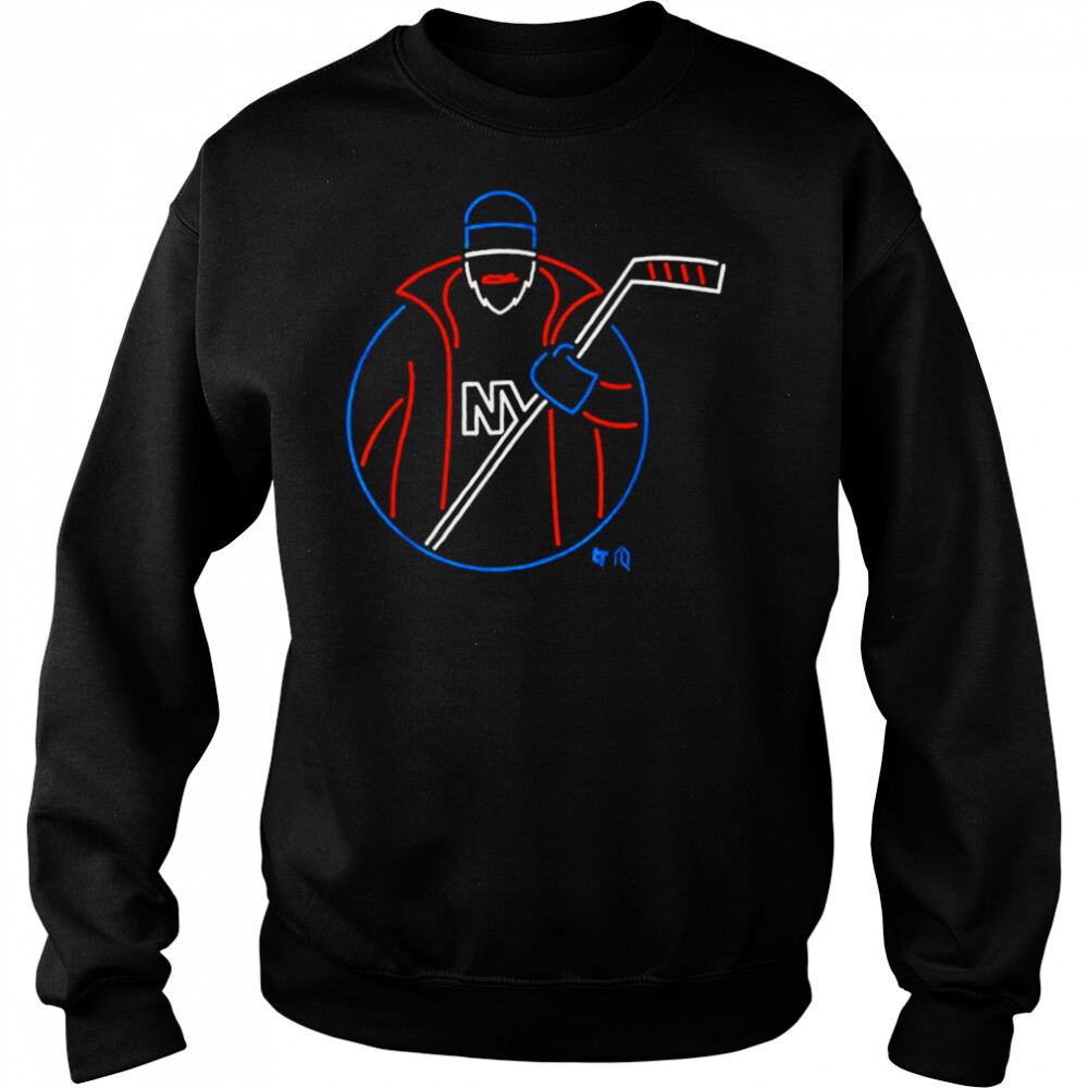 NY Long Island Fisherman Logo Neon Shirt 2 Sweat shirts