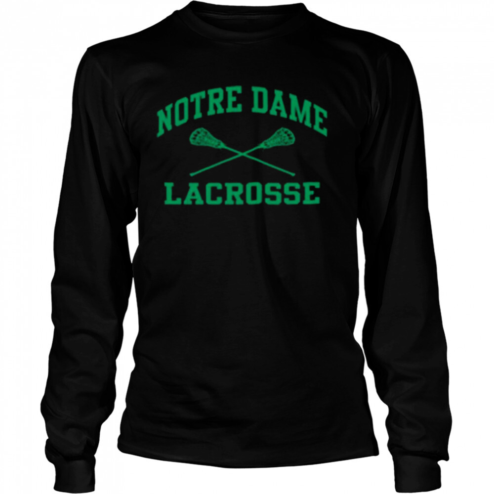 Ncaa notre dame lacrosse icon shirt 3 Long Sleeved shirts