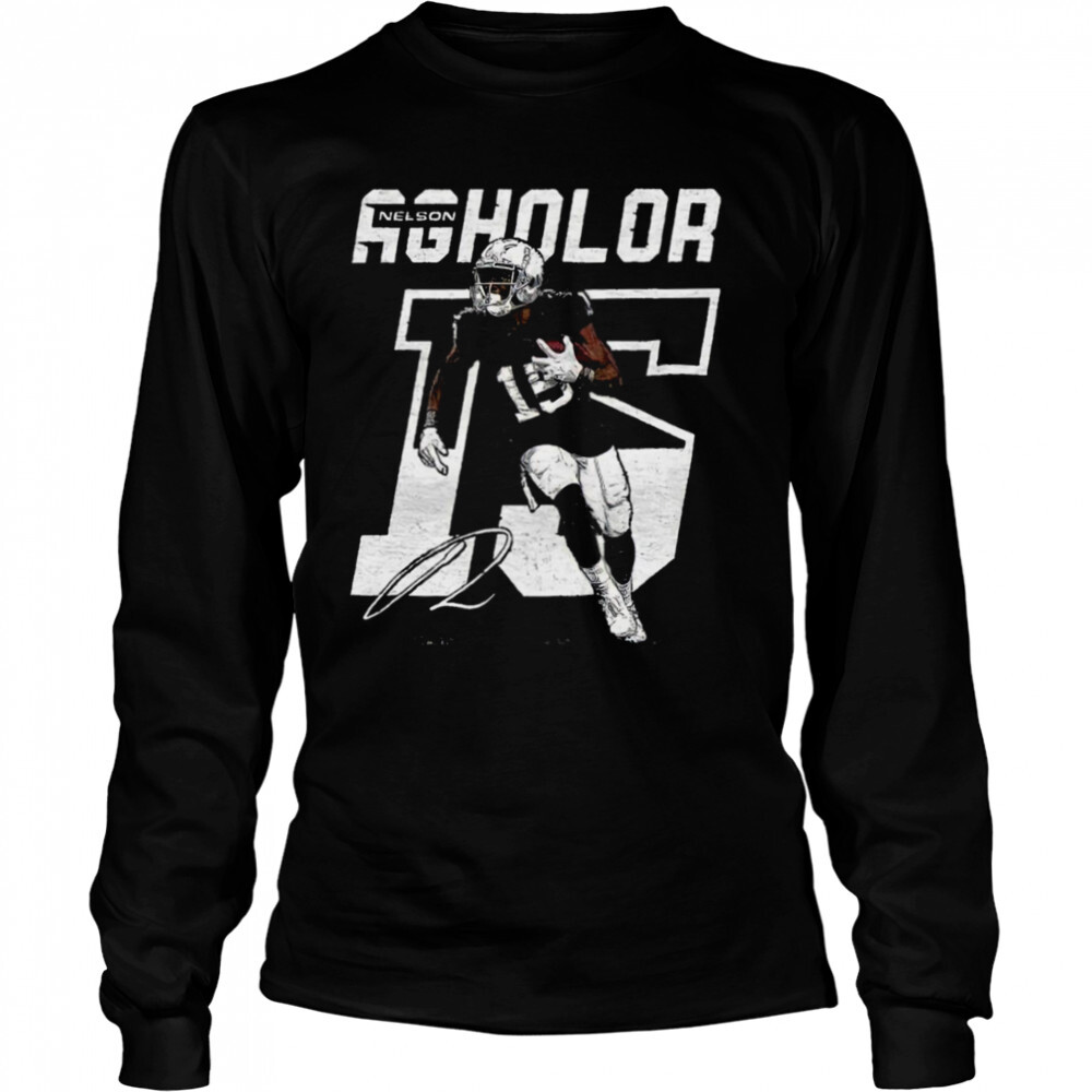 Nelson Agholor For Las Vegas Raiders Fans shirt 3 Long Sleeved shirts