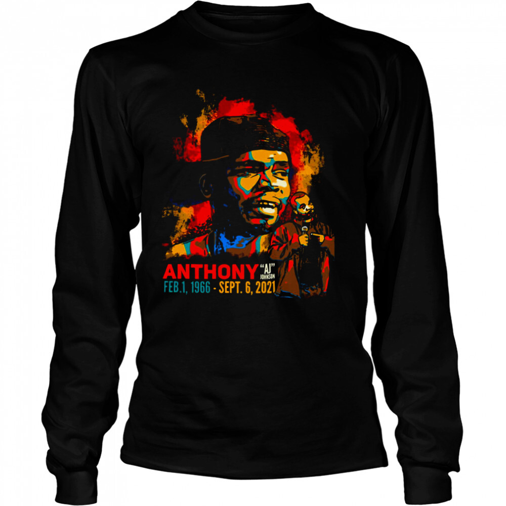 Painting Of Anthony Aj Johnson shirt 3 Long Sleeved shirts