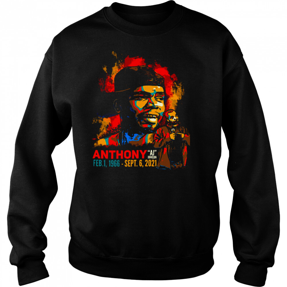 Painting Of Anthony Aj Johnson shirt 2 Sweat shirts