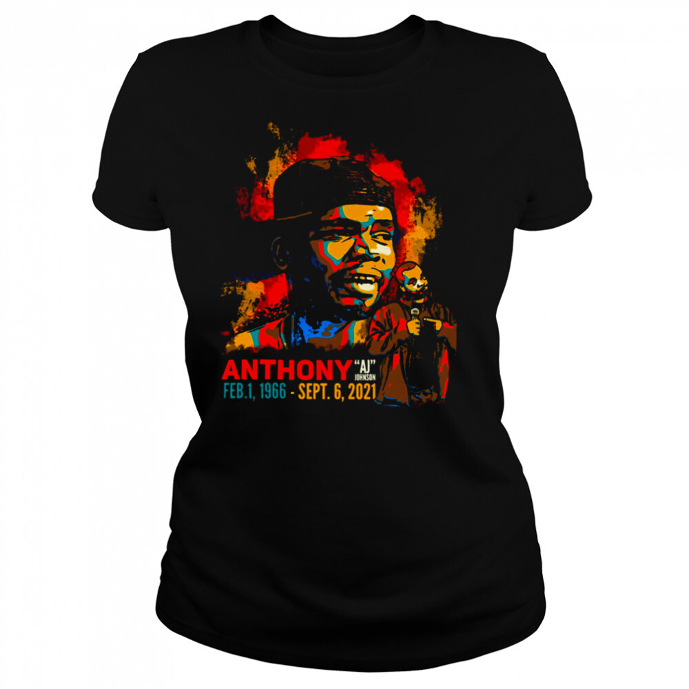 Painting Of Anthony Aj Johnson shirt 4 Women's shirts