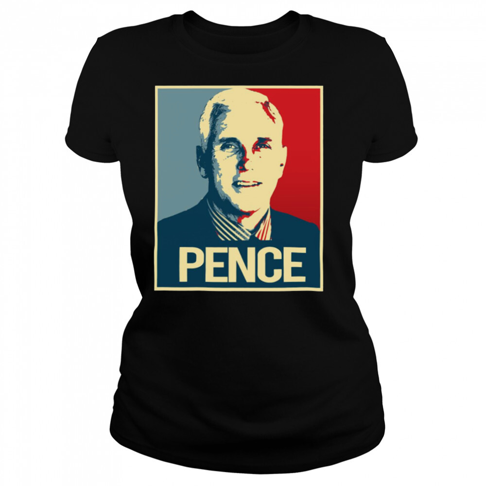Portrait Mike Pence Hope Style shirt 4 Women's shirts