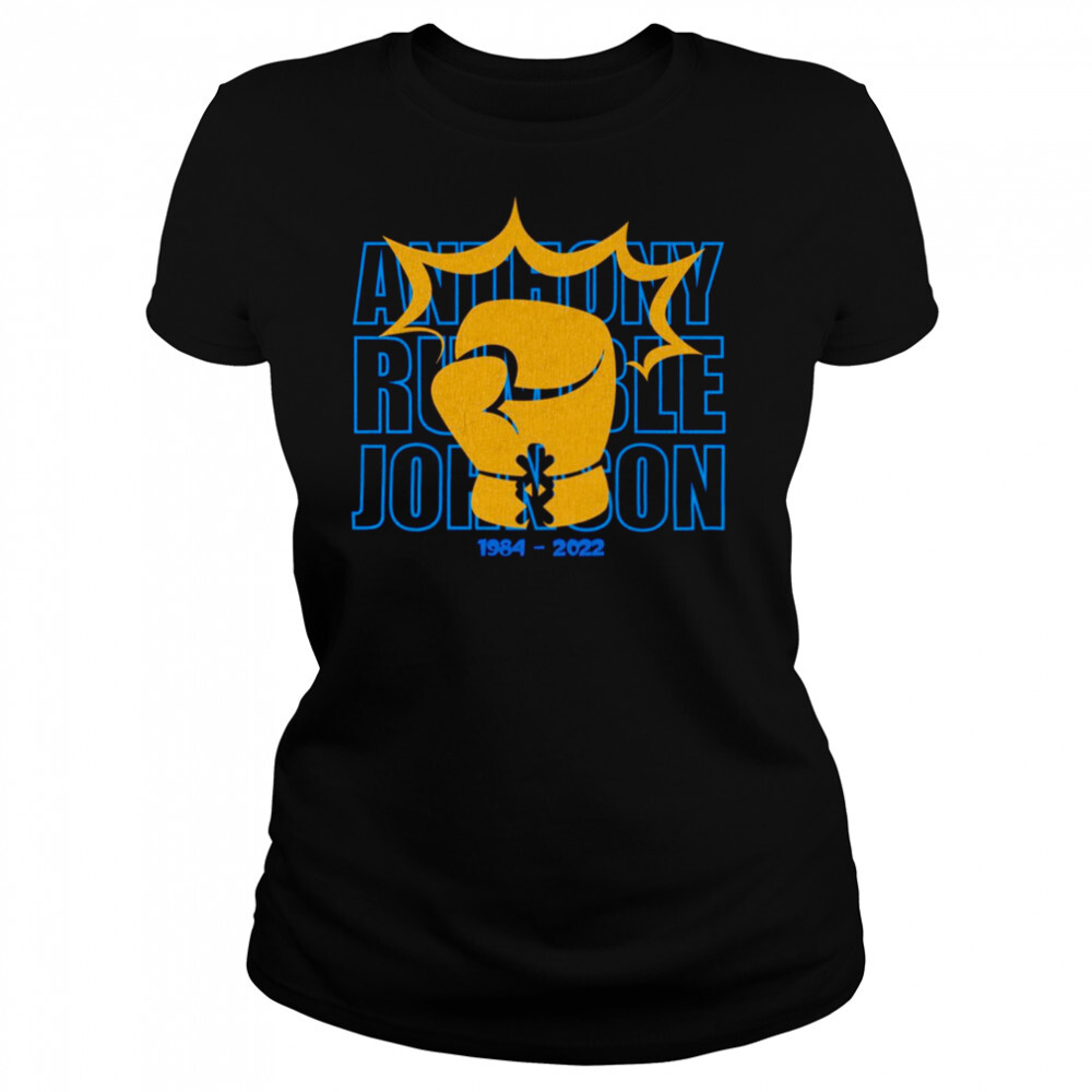 R.I.P Anthony Rumble Johnson 1984-2022 shirt 4 Women's shirts