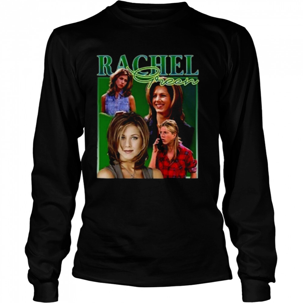 Rachel Green In Friends Comedy Jennifer Aniston shirt 3 Long Sleeved shirts