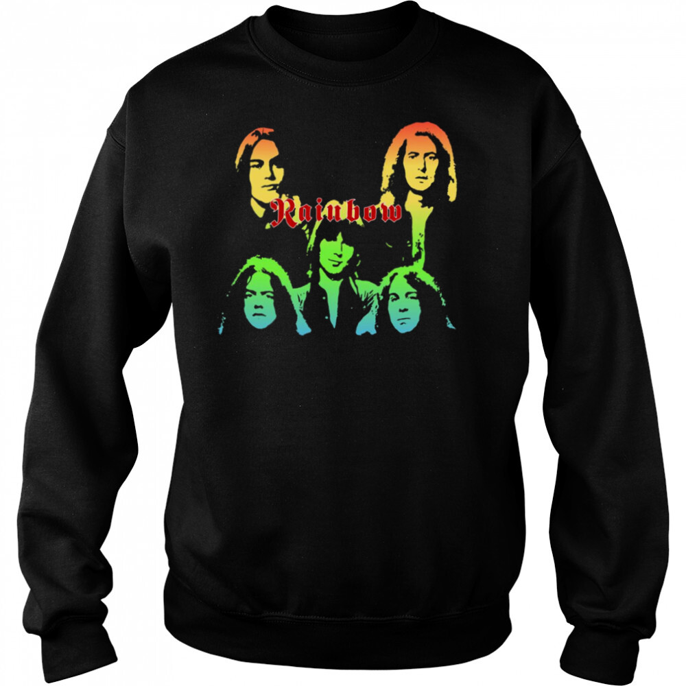 Rainbow Band Early Days Tribute shirt 2 Sweat shirts