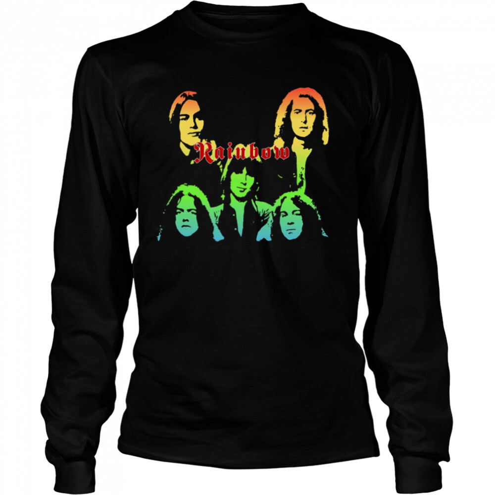 Rainbow Band Early Days Tribute shirt 3 Long Sleeved shirts