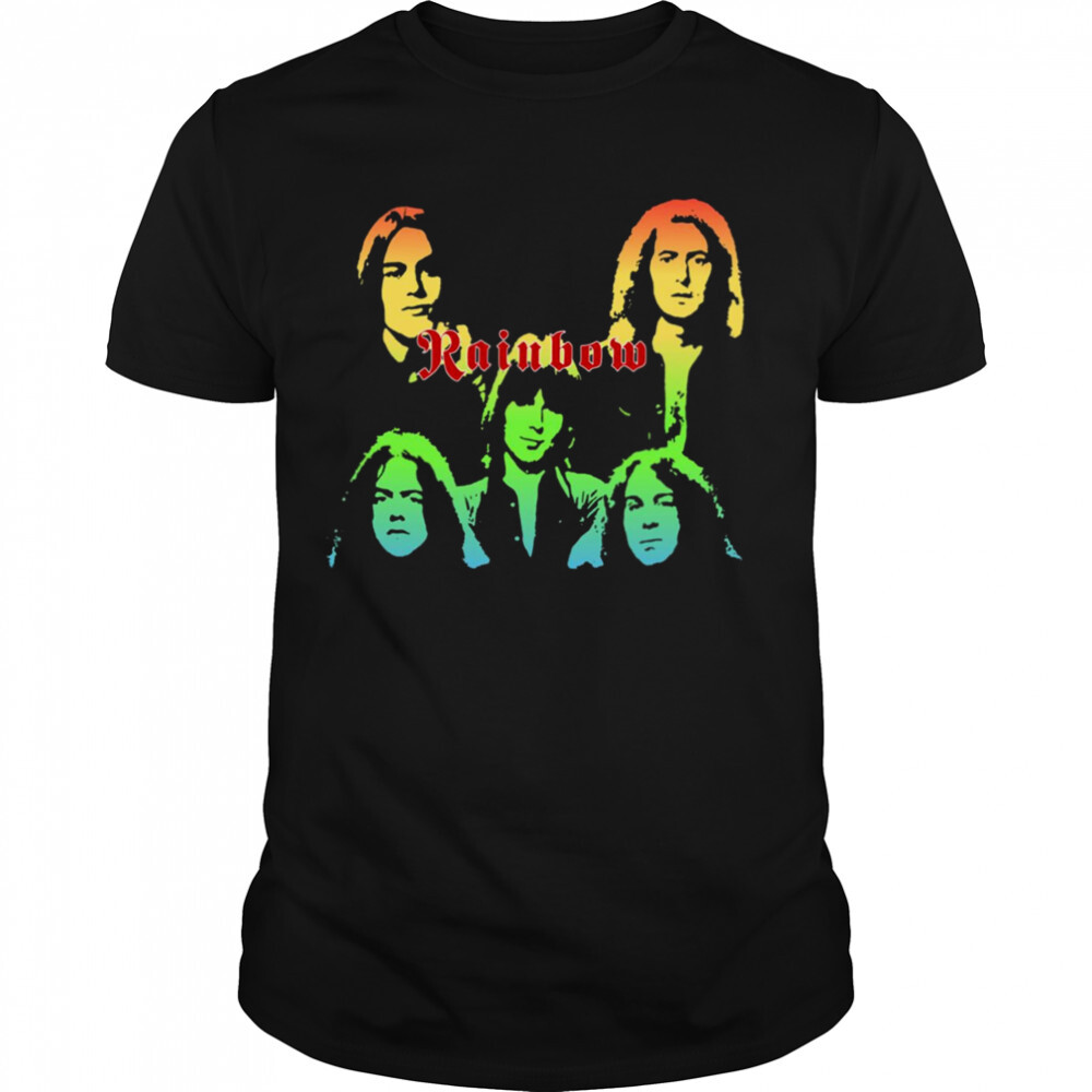Rainbow Band Early Days Tribute shirt 1 Unisex shirts