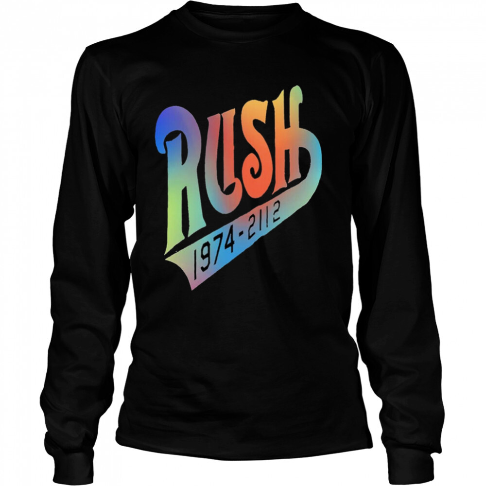 Rainbow Is Color Rush 1974-2112 shirt 3 Long Sleeved shirts